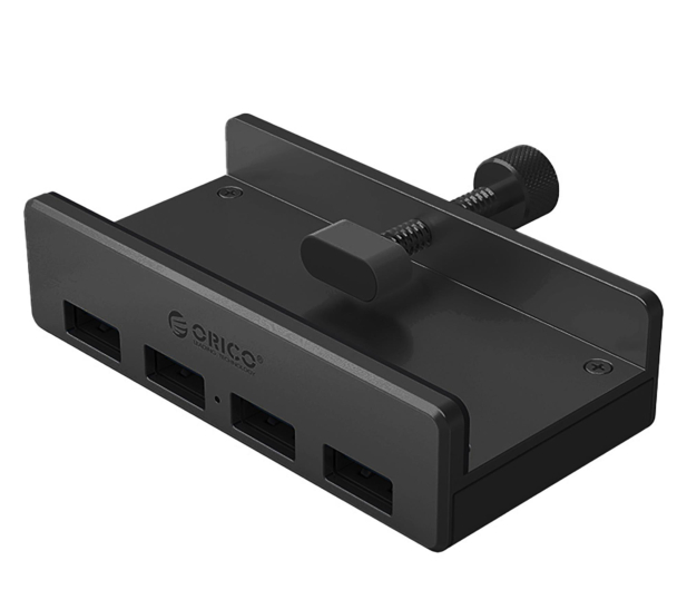Orico USB-A - 4x USB-A 3.0 - czarny (na zacisk, do biurka) - 1343432 - zdjęcie 2